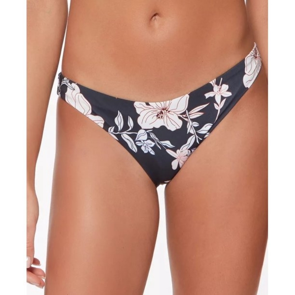 Sanctuary DARK TROPICAL Night in the Jungle Bikini Swim Bottom size XL